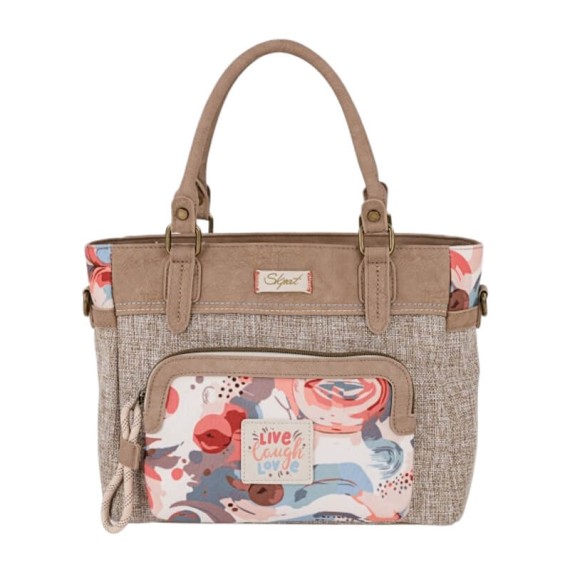 Mala de Mão / Tiracolo SKPAT Leyre Taupe | Ref. 237.32858101