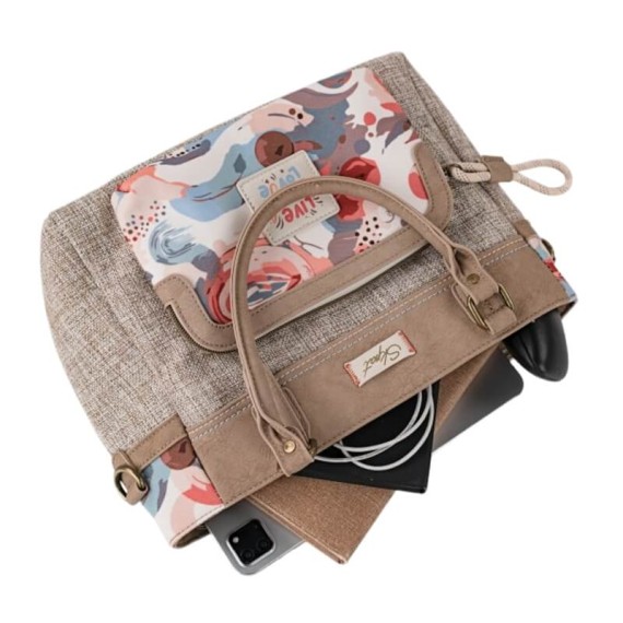 Mala de Mão / Tiracolo SKPAT Leyre Taupe | Ref. 237.32858101