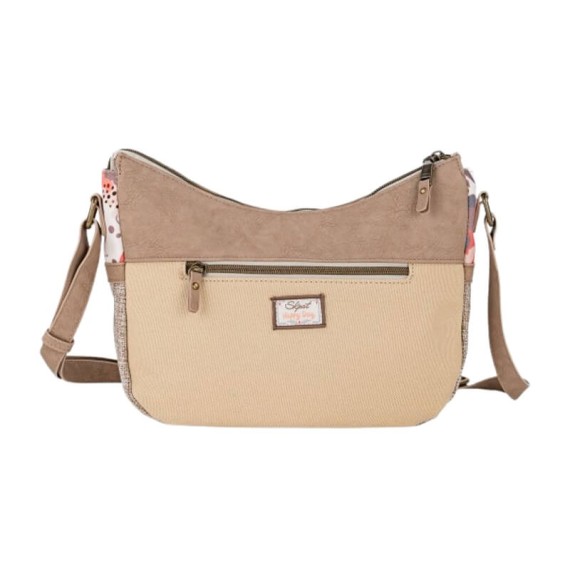 Mala de Ombro SKPAT Leyre Taupe | Ref. 237.32855601