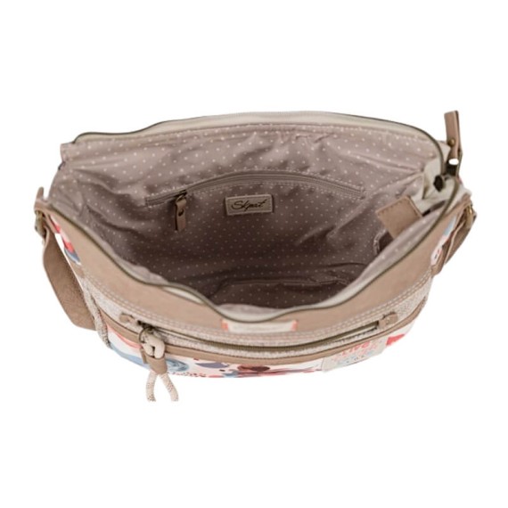Mala de Ombro SKPAT Leyre Taupe | Ref. 237.32855601