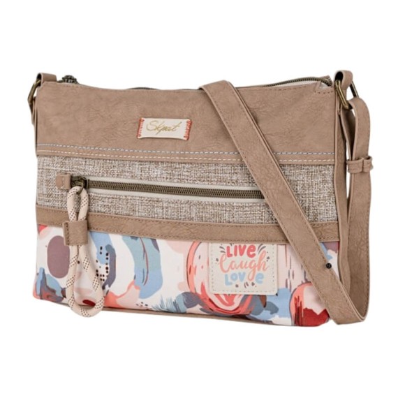 Mala de Tiracolo SKPAT Leyre Taupe | Ref. 237.32853001