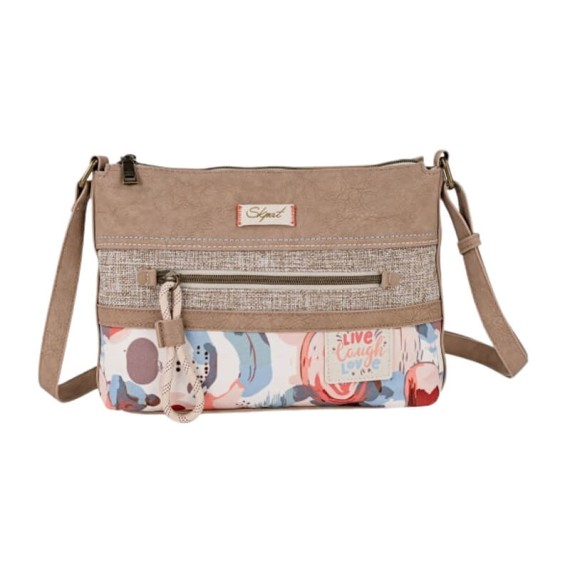 Mala de Tiracolo SKPAT Leyre Taupe | Ref. 237.32853001