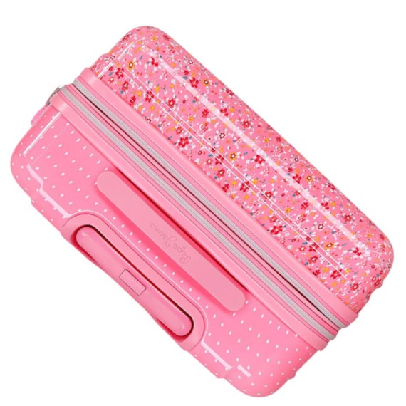 Mala de Viagem / Trolley Médio 65cm 4R Exp PEPE JEANS Alenka Rosa | Ref. 186.6711823