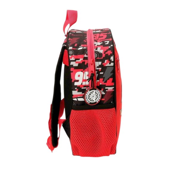 Mochila Pré-Escolar 28cm Adap. CARS McQueen Red Vermelha | Ref. 186.42121F1