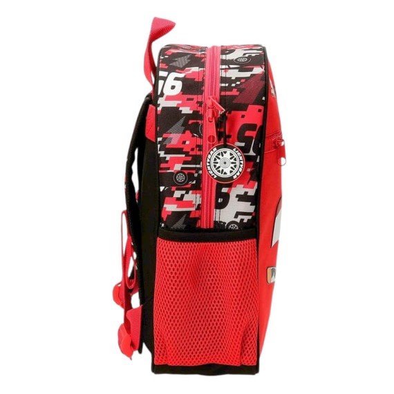 Mochila Pré-Escolar 33cm Adap. CARS McQueen Red Vermelha | Ref. 186.42122F1