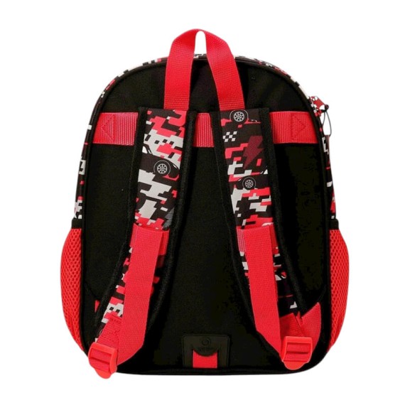 Mochila Pré-Escolar 33cm Adap. CARS McQueen Red Vermelha | Ref. 186.42122F1