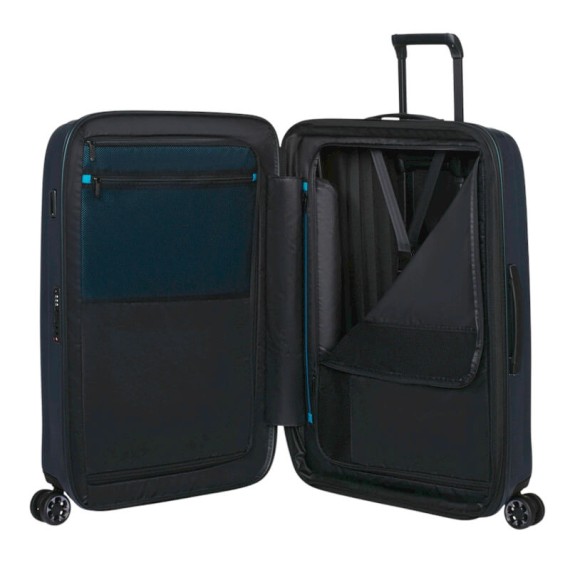 SAMSONITE Mala de Viagem Grande 76cm 4R Exp Nexis Petróleo | Ref. 92.158250-A833