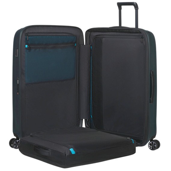 SAMSONITE Mala de Viagem Grande 76cm 4R Exp Nexis Verde | Ref. 92.158250-A834