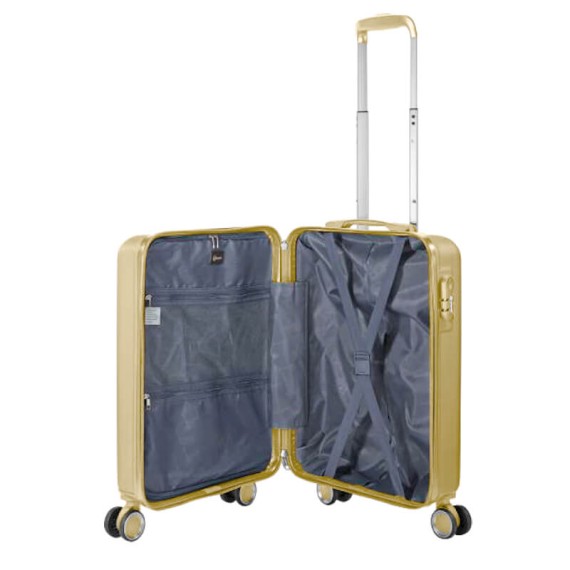 BENZI Mala de Cabine / Trolley 55cm 4R BZ5910 Amarela | Ref. 288.BZ5910AMA
