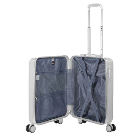 BENZI Mala de Cabine / Trolley 55cm 4R BZ5910 Gelo | Ref. 288.BZ5910GEA