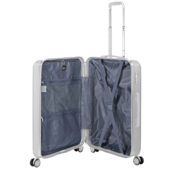 BENZI Mala de Viagem / Trolley Grande 78cm 4R BZ5910 Gelo | Ref. 288.BZ5910GEC