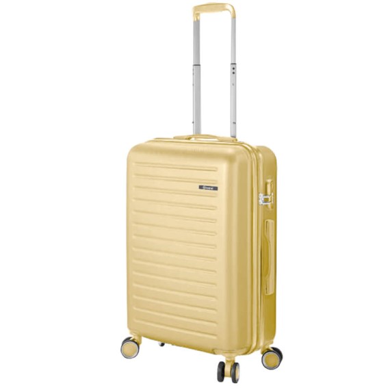 BENZI Mala de Viagem / Trolley Médio 68cm 4R BZ5910 Amarela | Ref. 288.BZ5910AMB