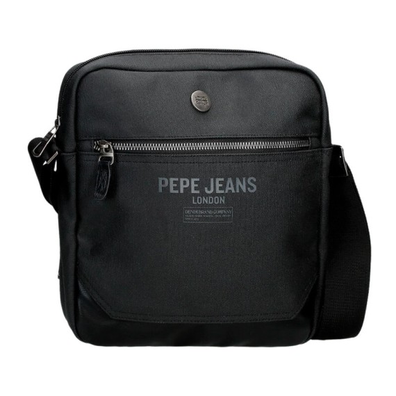 Bolsa de Tiracolo para Tablet PEPE JEANS Berwick Preta | Ref. 186.7475641