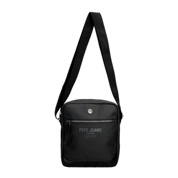 Bolsa de Tiracolo para Tablet PEPE JEANS Berwick Preta | Ref. 186.7475641