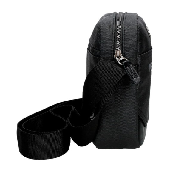 Bolsa de Tiracolo Pequena PEPE JEANS Berwick Preta | Ref. 186.7475241
