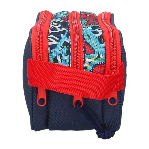 Estojo Escolar 3 Compartimentos Gravity of SPIDERMAN Azul Marinho | Ref. 186.4264711