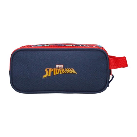Estojo Escolar 3 Compartimentos Gravity of SPIDERMAN Azul Marinho | Ref. 186.4264711