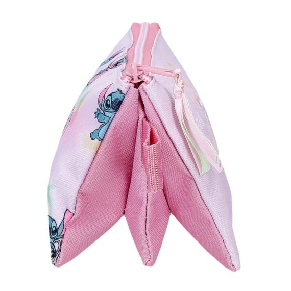 Estojo Escolar Triplo STITCH You & Me Malva, Modelo: Estojo Triplo, Cor: Malva, 2 image