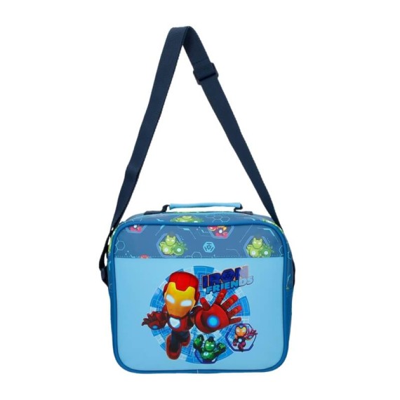 Lancheira Térmica Adaptável IRON MAN Friends Azul | Ref. 186.4374811