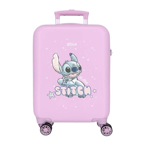 Mala de Cabine / Trolley 50cm 4R STITCH Lovely Lilás | Ref. 186.3161142