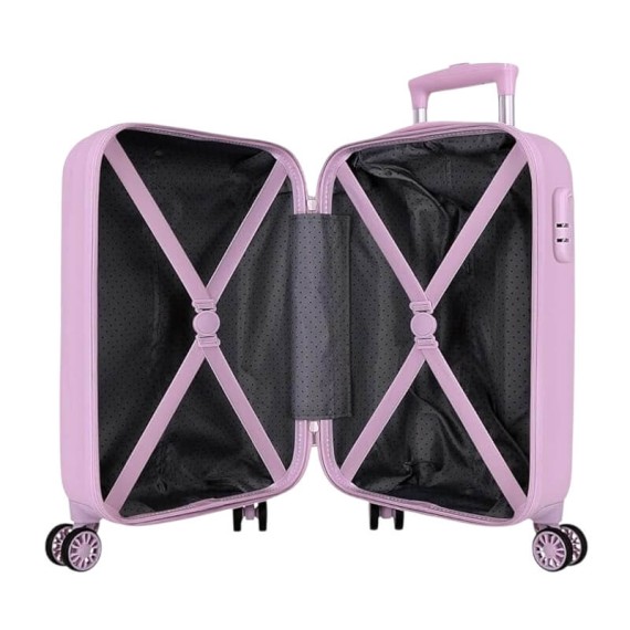 Mala de Cabine / Trolley 50cm 4R STITCH Lovely Lilás | Ref. 186.3161142