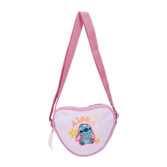 Malinha de Tiracolo Coração STITCH You & Me Malva, Modelo: Bolsa de Tiracolo, Cor: Malva, 7 image