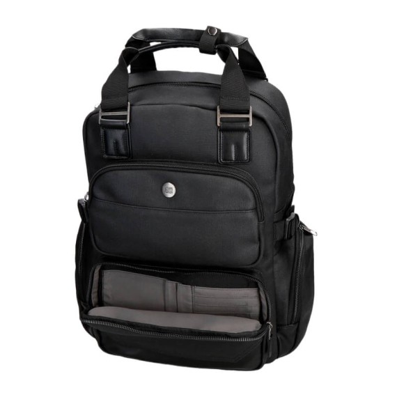 Mochila Adap. Computador 15.6" PEPE JEANS Berwick Preta | Ref. 186.7472341