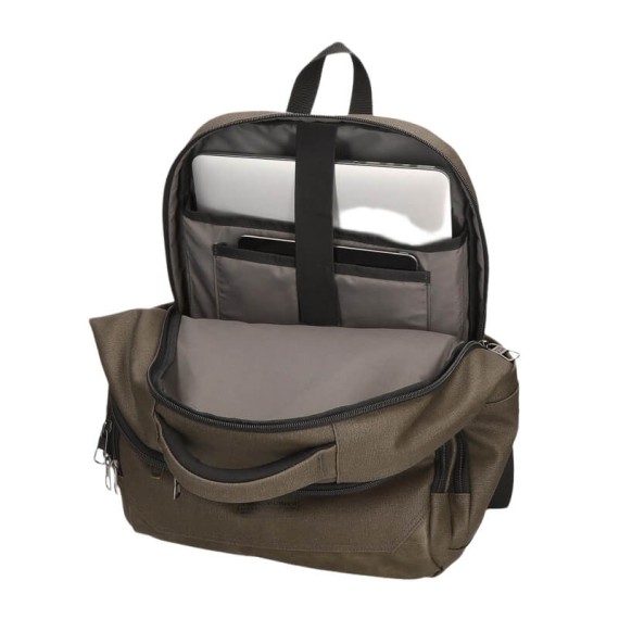 Mochila Adap. Computador 15.6" 2C PEPE JEANS Berwick Caqui | Ref. 186.7472442