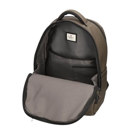 Mochila Adap. Computador 15.6" 2C PEPE JEANS Berwick Caqui | Ref. 186.7472442