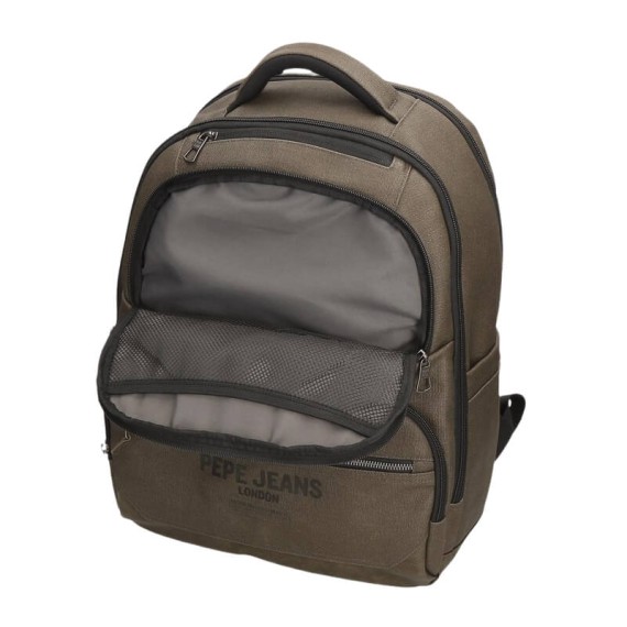 Mochila Adap. Computador 15.6" 2C PEPE JEANS Berwick Caqui | Ref. 186.7472442