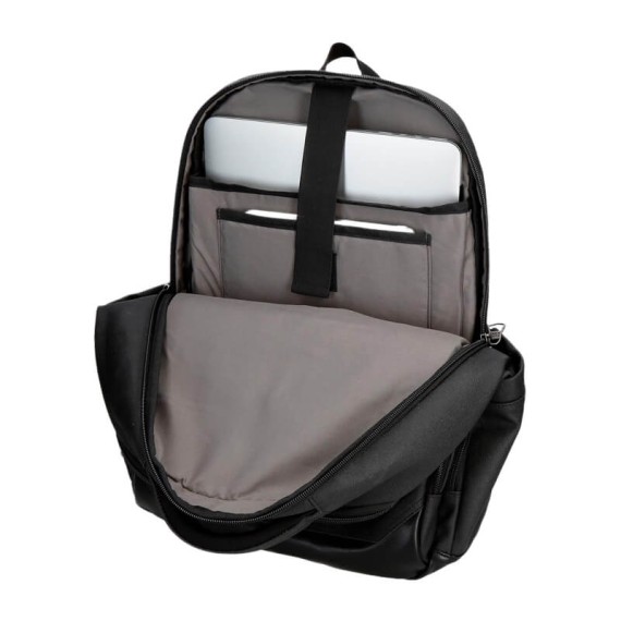 Mochila Adap. Computador 15.6" 2C PEPE JEANS Berwick Preta | Ref. 186.7472441