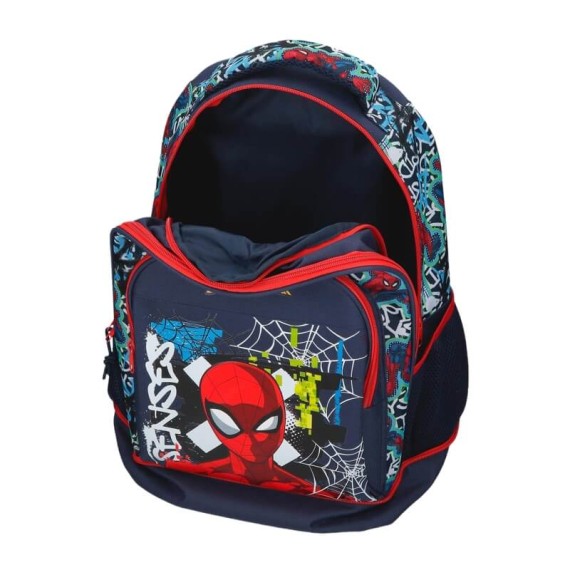 Mochila Escolar Compacta 2R Gravity of SPIDERMAN Azul Marinho | Ref. 186.4262911