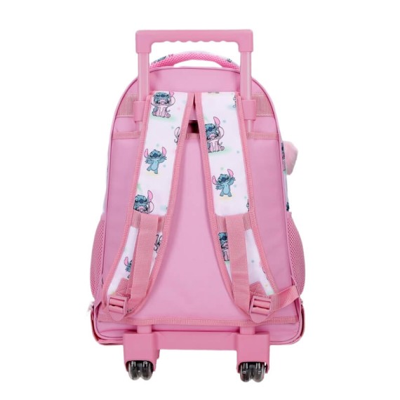 Mochila Escolar Compacta 2R STITCH You & Me Malva, Modelo: Mochila Compacta, Cor: Malva, 3 image