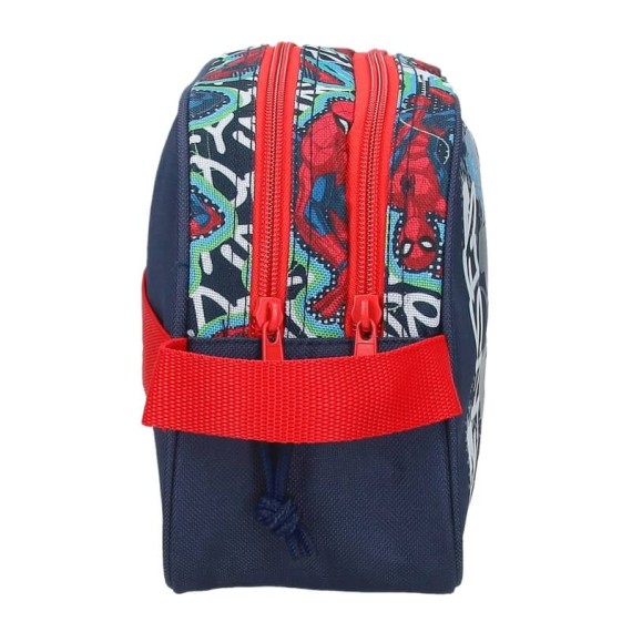 Necessaire Adaptável Duplo Gravity of SPIDERMAN Azul Marinho | Ref. 186.4264511