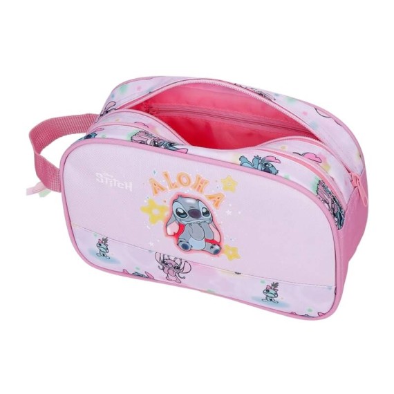 Necessaire Adaptável Duplo STITCH You & Me Malva, Modelo: Necessaire 2C, Cor: Malva, 4 image