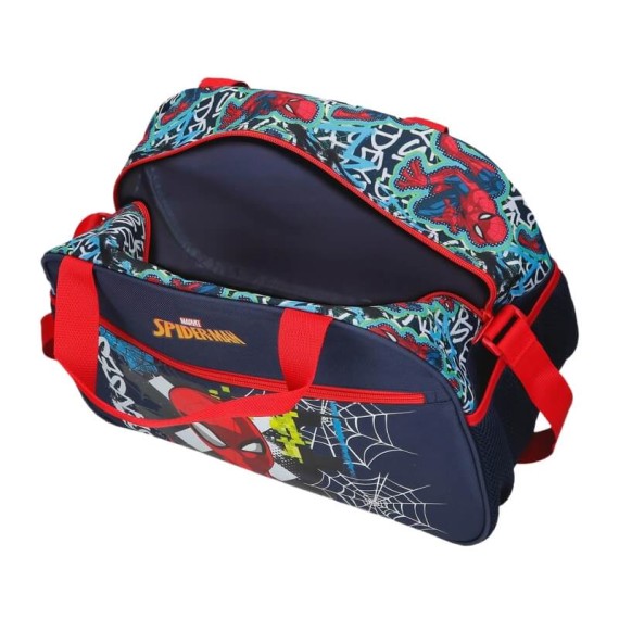 Saco de Viagem 40cm Gravity of SPIDERMAN Azul Marinho | Ref. 186.4263211