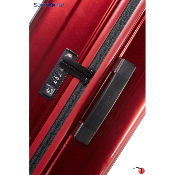 Samsonite Mala/Trolley de Cabine 55cm 4 Rodas Spinner NEOPULSE Vermelho Metálico | Ref. 9244D00100