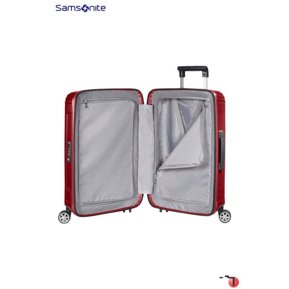 Samsonite Mala/Trolley de Cabine 55cm 4 Rodas Spinner NEOPULSE Vermelho Metálico | Ref. 9244D00100