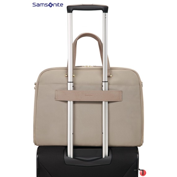Samsonite Pasta para Portátil 15.6'' ZALIA Bege | Ref. 9285D00522