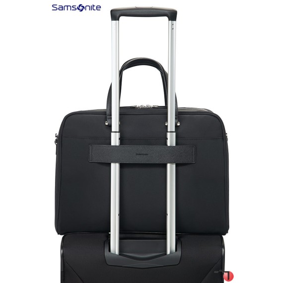 Samsonite Pasta para Portátil 15.6'' ZALIA Preta | Ref. 9285D00509 Samsonite Pasta para Portátil 15.6'' ZALIA Preta | Ref. 9285D00509