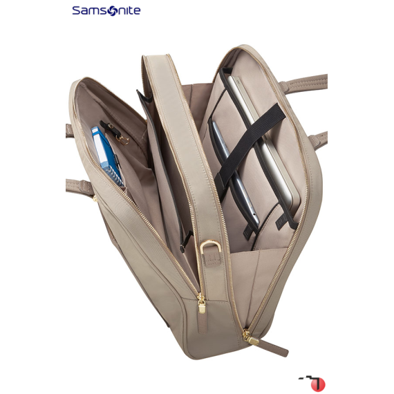 Samsonite Pasta para Portátil 15.6'' ZALIA Bege | Ref. 9285D00522