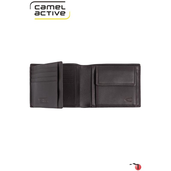 Camel Active Carteira Porta-Notas Tradicional com Porta-Moedas ATLANTA Castanha | Ref. 9124970429