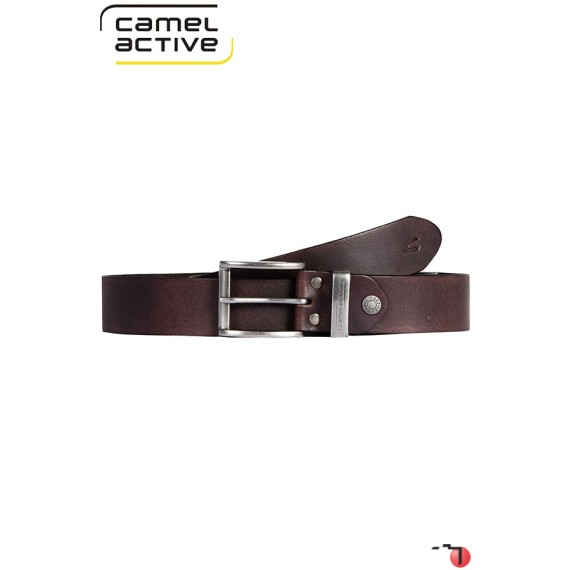 Camel Active Cinto de Pele Genuína 105cm Castanho | Ref. 9110110529