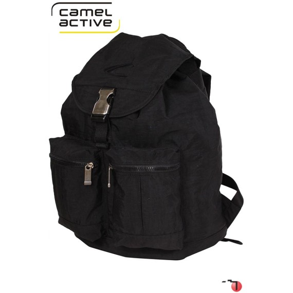 Camel Active Mochila Grande JOURNEY Preta | Ref. 91B0021660