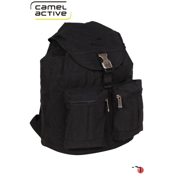 Camel Active Mochila Grande JOURNEY Preta | Ref. 91B0021660