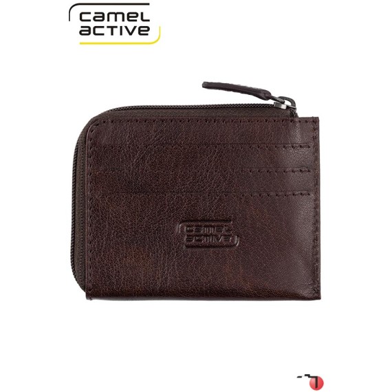 Camel Active Porta-Cartões com fecho PANAMA Castanho | Ref. 9125070629