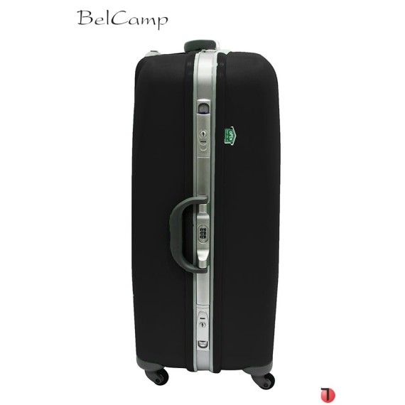 Trolley de Viagem Cabine com 4 rodas Spinner 55 cm Preto BelCamp - ref. 02.223/1P-2