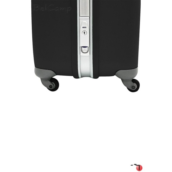 Trolley de Viagem Cabine com 4 rodas Spinner 55 cm Preto BelCamp - ref. 02.223/1P-3