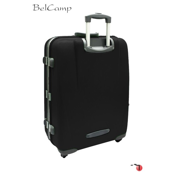 Trolley de Viagem Cabine com 4 rodas Spinner 55 cm Preto BelCamp - ref. 02.223/1P-4