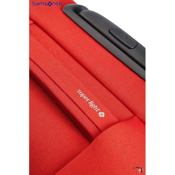 SAMSONITE Mala de Viagem / Trolley Médio 66cm 4 Rodas Exp. Base Boost Vermelha | Ref. 9238N00400